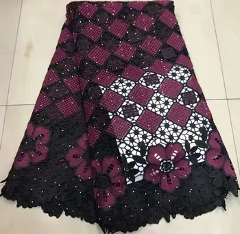 Guipure lace fabric african cord lace fabric milk silk lace fabric with stone 5yards water soluble nigerian lace fabrics ZQ-A135
Guipure lace fabric african cord lace fabric milk silk lace fabric with stone 5yards water soluble nigerian lace fabrics ZQ-A135