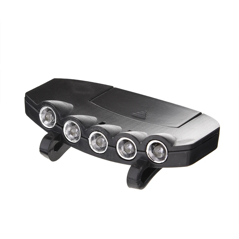 LAIDEYI 5LED Lamp Clip On the Hat Black Small Outdoor Travel Night Safe Clip Cap Lamp
LAIDEYI 5LED Lamp Clip On the Hat Black Small Outdoor Travel Night Safe Clip Cap Lamp