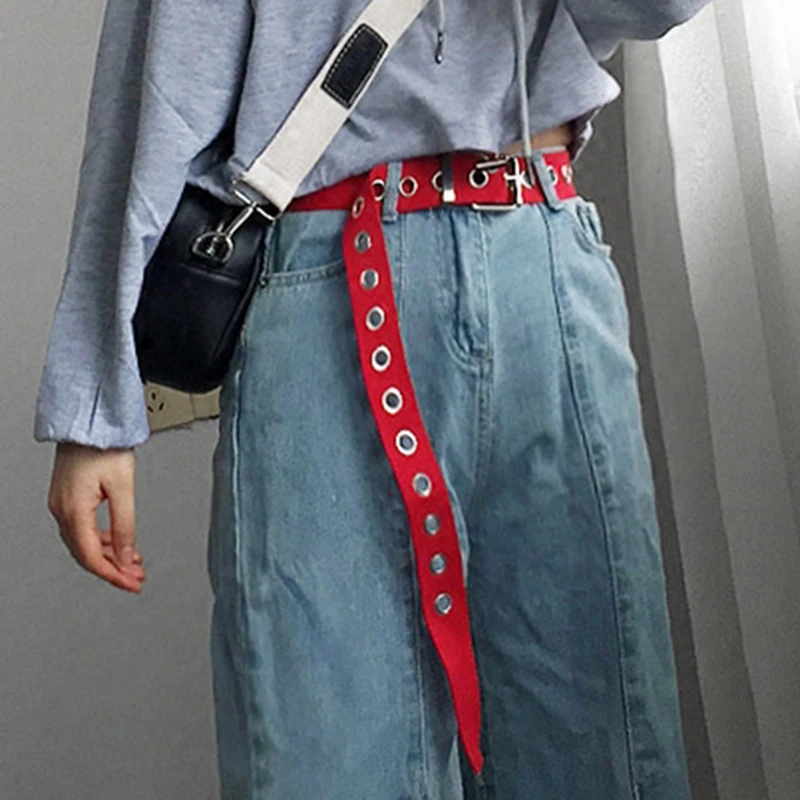Fashion Solid Fabric Belts For Women Lady Holes Metal Round buckle Adjusted Canvas Belt 2019 Harajuku Simple Belt For Jeans
Fashion Solid Fabric Belts For Women Lady Holes Metal Round buckle Adjusted Canvas Belt 2019 Harajuku Simple Belt For Jeans