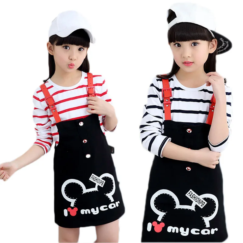Beautiful baby Minnie letter skirt + clothes two-piece suit baby girl stripes in the big children's children's strap two-piece
Beautiful baby Minnie letter skirt + clothes two-piece suit baby girl stripes in the big children's children's strap two-piece