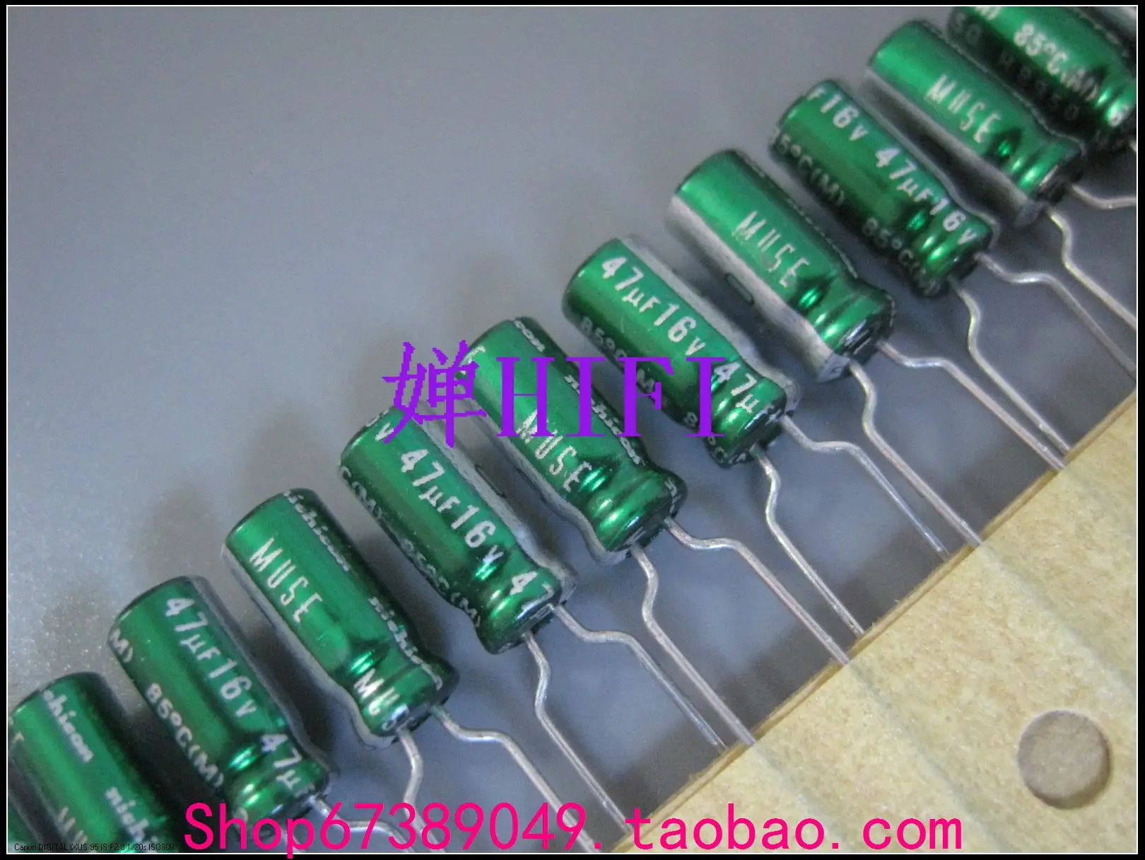 50pcs Nichicon original Japanese MUSE electrolytic capacitor 16v47uf 5x11mm free shipping
50pcs Nichicon original Japanese MUSE electrolytic capacitor 16v47uf 5x11mm free shipping