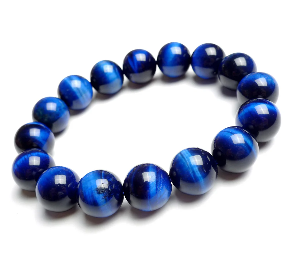 Top Quality Natural Tiger Eye Royal Blue Gemstone Round Beads Stone Bracelet 14mm 16mm Women Men Reiki Crystal Jewelry AAAAA
Top Quality Natural Tiger Eye Royal Blue Gemstone Round Beads Stone Bracelet 14mm 16mm Women Men Reiki Crystal Jewelry AAAAA