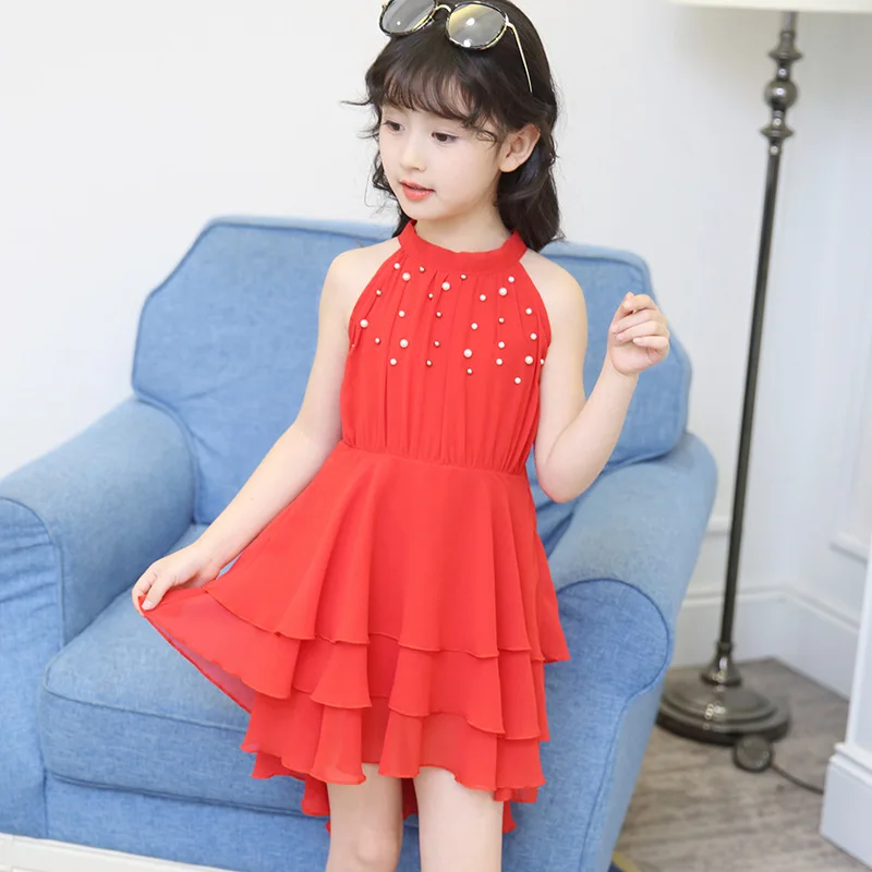 Girls Dress 2019 new Chiffon Kids Clothes Pure color Sleeveless Dresses 3-12 years Baby Girl Clothes
Girls Dress 2019 new Chiffon Kids Clothes Pure color Sleeveless Dresses 3-12 years Baby Girl Clothes