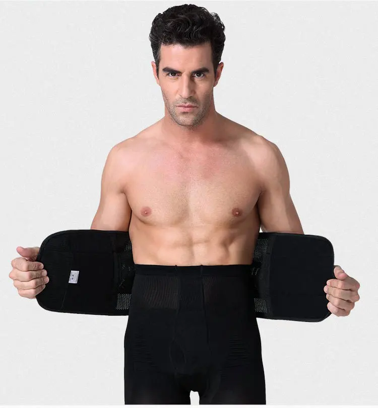 Meisou Waist Belt for Men Male New Abdomen Fat Burning Girdle Belly Body Sculpting Shaper Corset Cummerbund Tummy Slimming Belt (7)