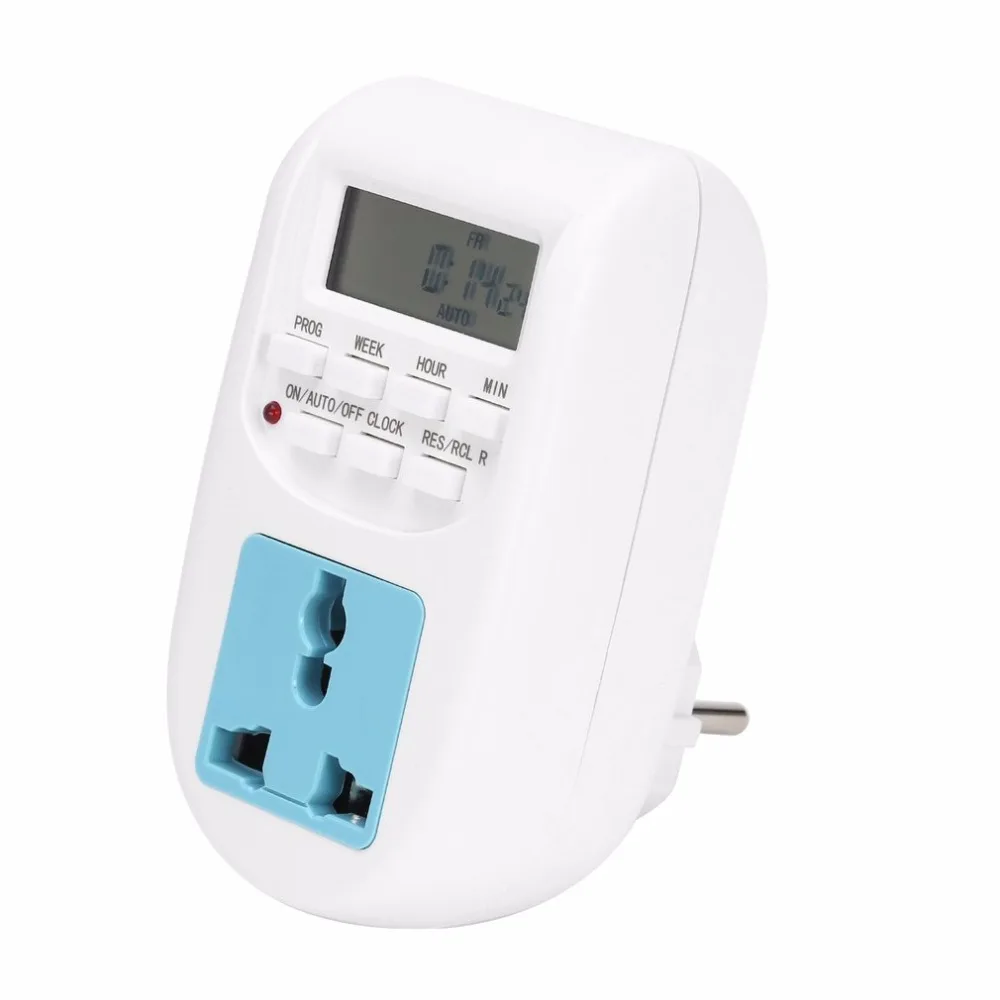 Newest EU Plug New Energy Saving Timer Programmable Electronic Timer Socket Digital Timer Household Appliances For Home Devices
Newest EU Plug New Energy Saving Timer Programmable Electronic Timer Socket Digital Timer Household Appliances For Home Devices