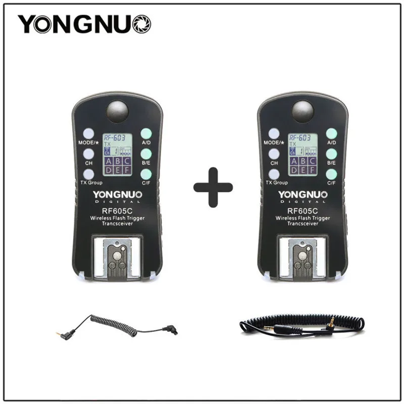 YONGNUO RF605C Flash speedlite Trigger shutter wireless with LCD for Canon 650D/T4i 550D/ T2i 500D/ T1i 450D/Xsi 400D/Xti
YONGNUO RF605C Flash speedlite Trigger shutter wireless with LCD for Canon 650D/T4i 550D/ T2i 500D/ T1i 450D/Xsi 400D/Xti