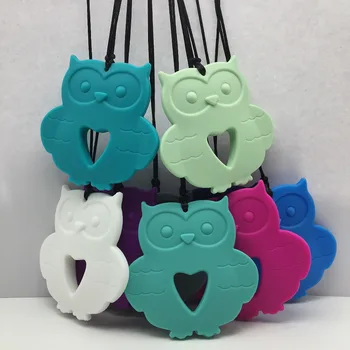 10pcs Silicone Teethers Food Grade Baby Tiny Rod DIY Teething Necklace Beads Owl Cartoon Animals Toy
10pcs Silicone Teethers Food Grade Baby Tiny Rod DIY Teething Necklace Beads Owl Cartoon Animals Toy