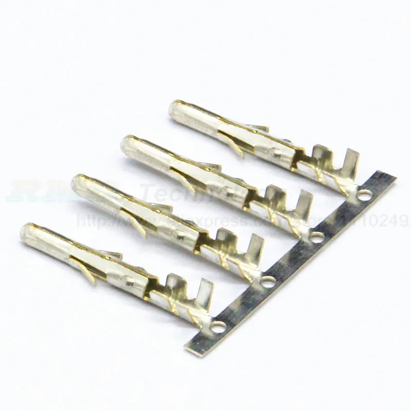 

50pcs/lot Copper Crimp Terminal KF50801-RT For 5.08mm IDE HDD Power female connector free shipping