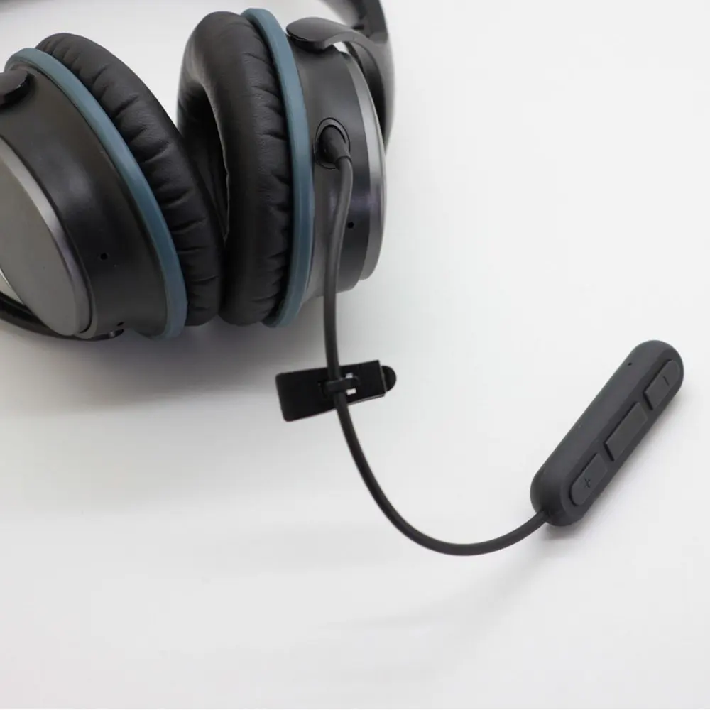 Bluetooth Wireless Adapter Inline Mic Remote Audio Cable for Bose OE2 OE2i AE2 AE2i QC25 QuietComfort 25 On Over Ear Headphone
Bluetooth Wireless Adapter Inline Mic Remote Audio Cable for Bose OE2 OE2i AE2 AE2i QC25 QuietComfort 25 On Over Ear Headphone