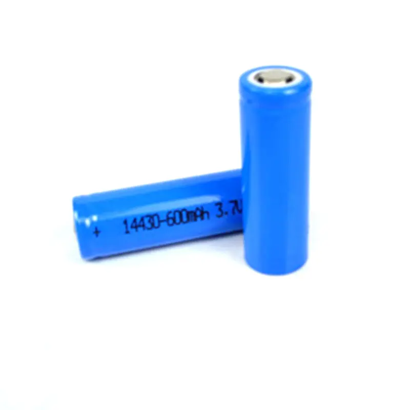 4pcs/Lot 14430 600mAh 3.7V Li-ion Rechargeable Battery HIGH CAPACITY FOR FLASHLIGHT 600 mah Fast Shipping | Электроника