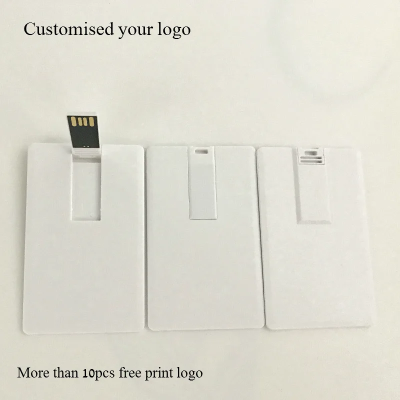 Over 10 PCS Free LOGO white credit card USB 2.0 pendrive Customized USB Flash Drive 4gb 8gb 16gb 32gb usb drive business gift
Over 10 PCS Free LOGO white credit card USB 2.0 pendrive Customized USB Flash Drive 4gb 8gb 16gb 32gb usb drive business gift