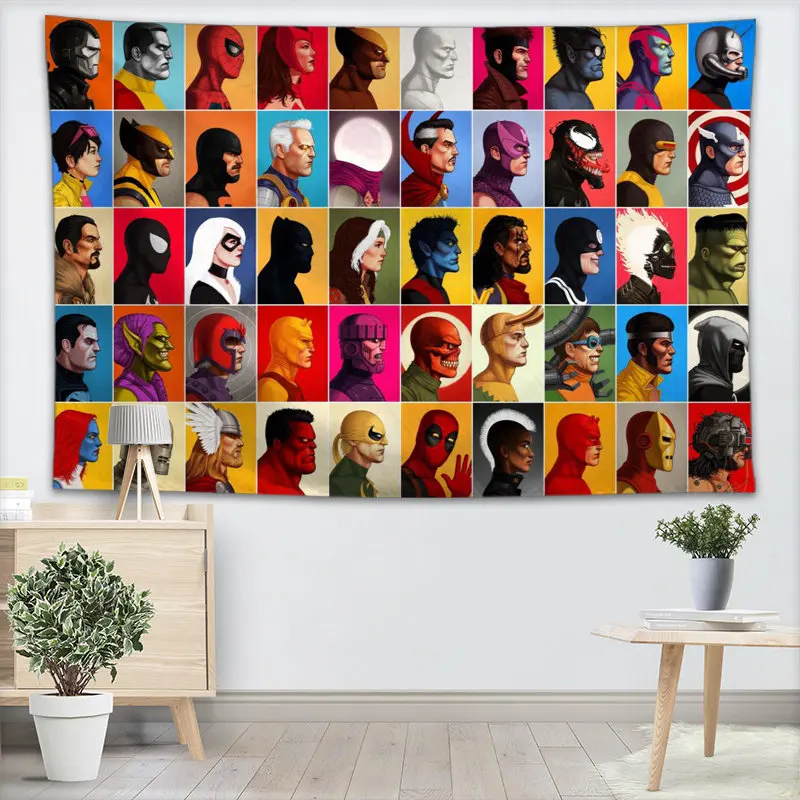 Wall Tapestry Marvel Tapestries Wall Hanging Show Piece For Home Decor Wall Carpet Beach Throw Rug Blanket Yoga Mat
Wall Tapestry Marvel Tapestries Wall Hanging Show Piece For Home Decor Wall Carpet Beach Throw Rug Blanket Yoga Mat