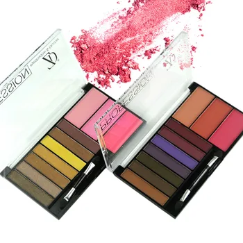 ZD Makeup Palette 7 Colors Matte Eye Shadow With 3 Colors Blusher Palettes Natural Face Cosmetics Baked Eyeshadow Blush F2071
ZD Makeup Palette 7 Colors Matte Eye Shadow With 3 Colors Blusher Palettes Natural Face Cosmetics Baked Eyeshadow Blush F2071