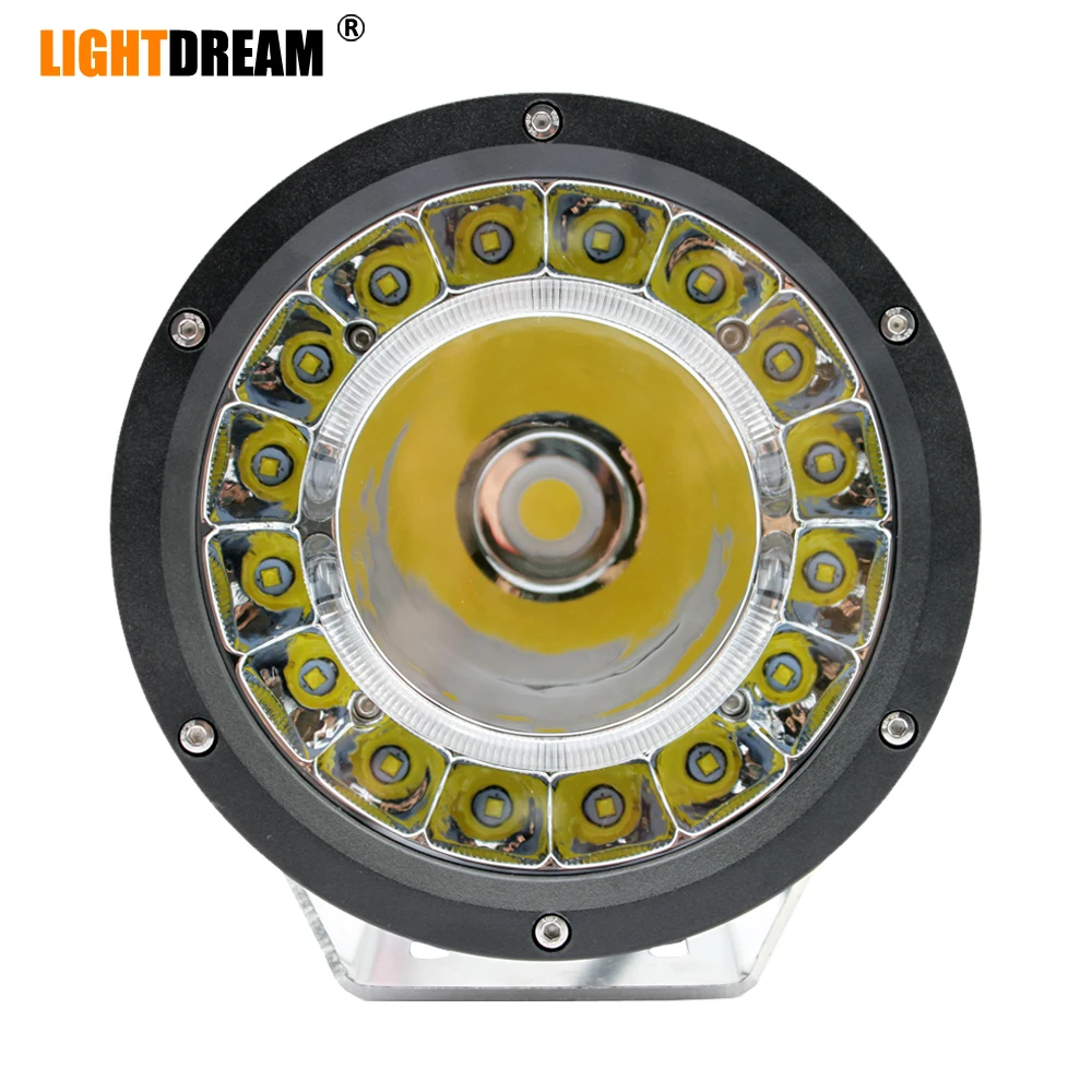7" Inch Round 142W led Off Road lights High Low beam with DRL Free Cover 4x4 Car Lights x1pc
7" Inch Round 142W led Off Road lights High Low beam with DRL Free Cover 4x4 Car Lights x1pc