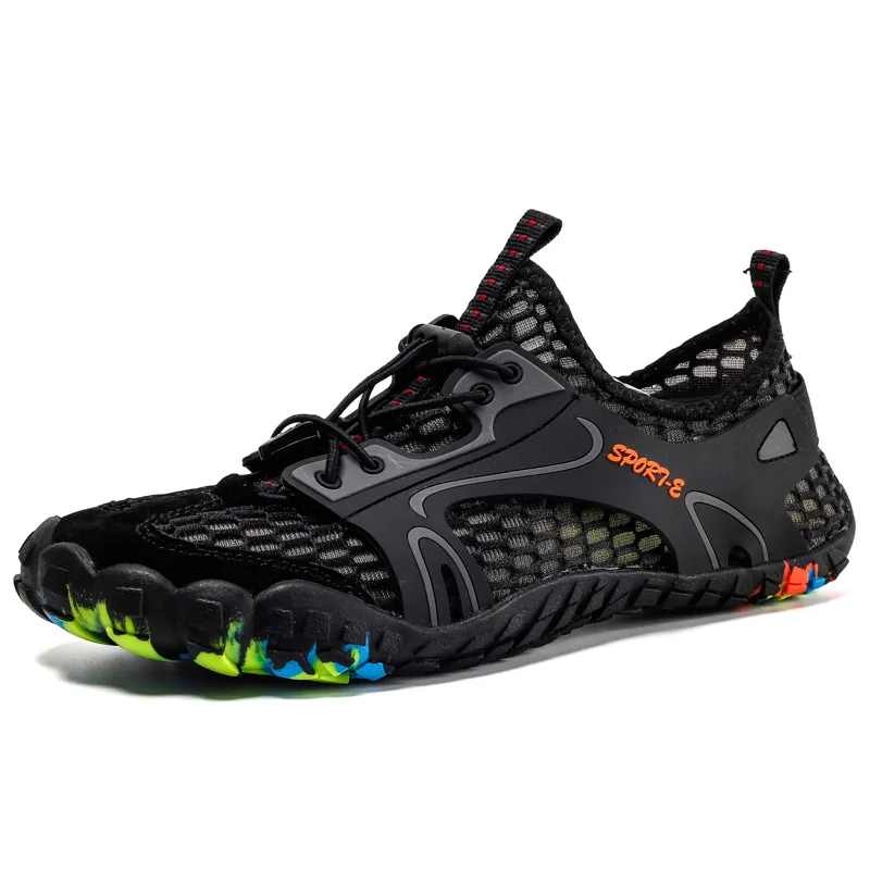 New Outdoor Five-finger Hiking Shoes Back To The River Men's Beach Swimming Shoes Quick Dry Wading Water Amphibious Shoes
New Outdoor Five-finger Hiking Shoes Back To The River Men's Beach Swimming Shoes Quick Dry Wading Water Amphibious Shoes