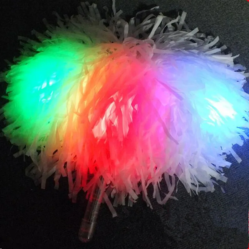 Dance LED Lighting Cheerleading Pompon Hand Ball Pom Poms Flower Glow Party Supplies
Dance LED Lighting Cheerleading Pompon Hand Ball Pom Poms Flower Glow Party Supplies