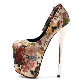 ACILICI1905053 European and American Water Platform Stage Shoes Retro Color Flower Round Head Super High Heel Pumps
ACILICI1905053 European and American Water Platform Stage Shoes Retro Color Flower Round Head Super High Heel Pumps