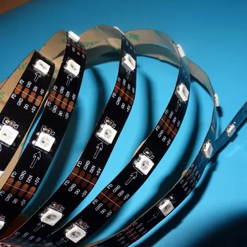 Addressable 5m 30LEDs/m DC5V WS2813(WS2811 protocol)RGB led pixel strip,NON-waterproof,with 30pixels/M;BLACK PCB
Addressable 5m 30LEDs/m DC5V WS2813(WS2811 protocol)RGB led pixel strip,NON-waterproof,with 30pixels/M;BLACK PCB