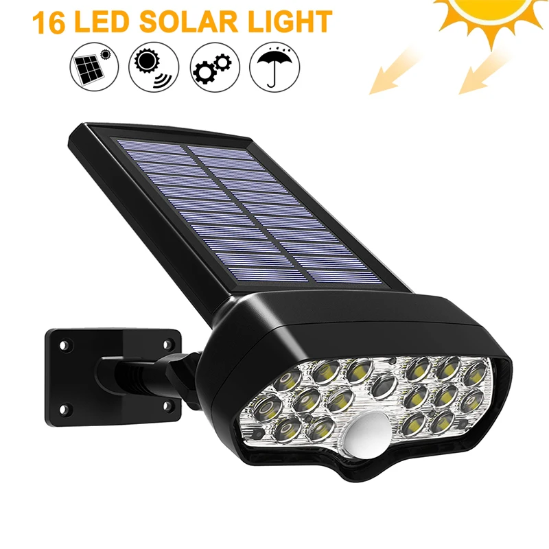16 LED Shark Solar Light PIR Motion Sensor Outdoor Solar Wall Lamp Waterproof Spotlights For Garden Yard Landscape Decoration
16 LED Shark Solar Light PIR Motion Sensor Outdoor Solar Wall Lamp Waterproof Spotlights For Garden Yard Landscape Decoration