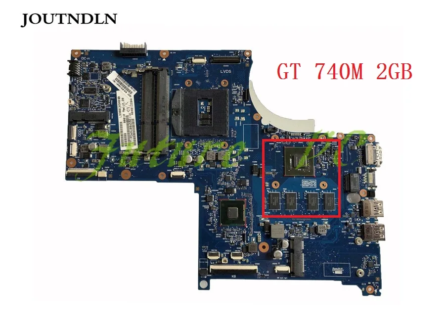Материнская плата JOUTNDLN для ноутбука HP 17-J серии 746451-501 746451-001 PGA947 DDR3 HM87 GT 740M 2 Гб