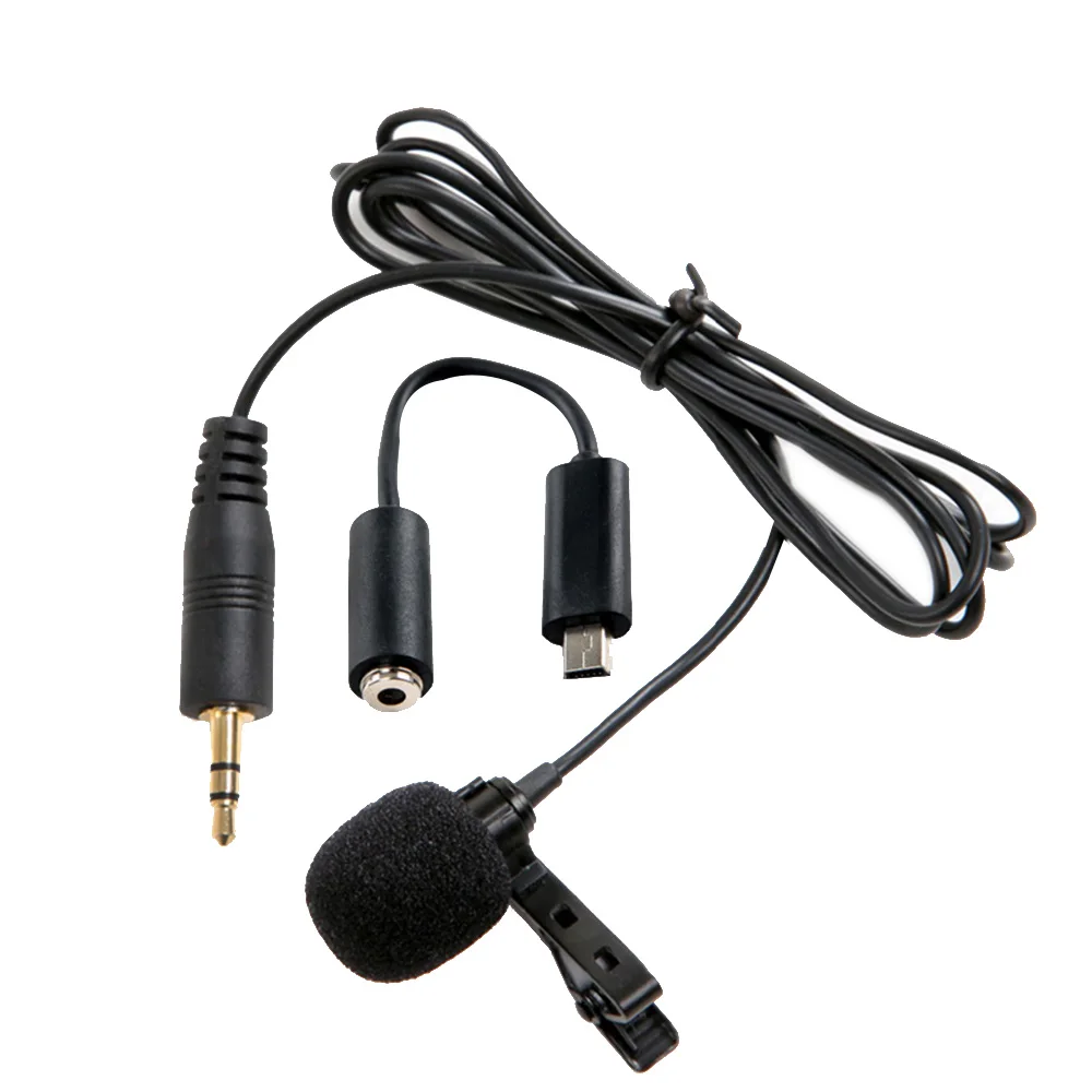 BOYA BY-LM20 Microphone Microphone Clip-on Omnidirectional Condenser Microphone for GoPro HERO3 3+ 4 Micro USB Cable
BOYA BY-LM20 Microphone Microphone Clip-on Omnidirectional Condenser Microphone for GoPro HERO3 3+ 4 Micro USB Cable