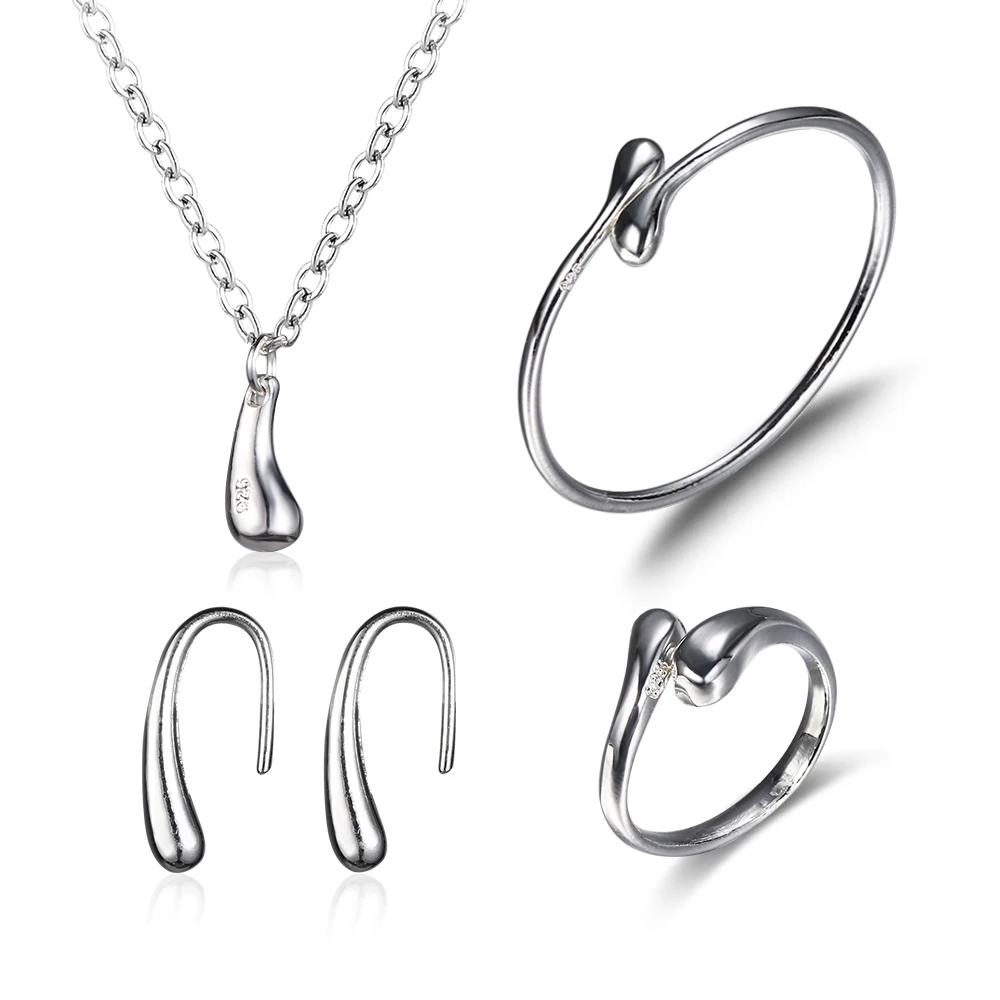 2019 Fashion Women 1 Pcs/Pair/Set Wedding Teardrop Bracelet Necklace Earrings Ring Open Bangle Adjustable Fashion Women Jewelry
2019 Fashion Women 1 Pcs/Pair/Set Wedding Teardrop Bracelet Necklace Earrings Ring Open Bangle Adjustable Fashion Women Jewelry