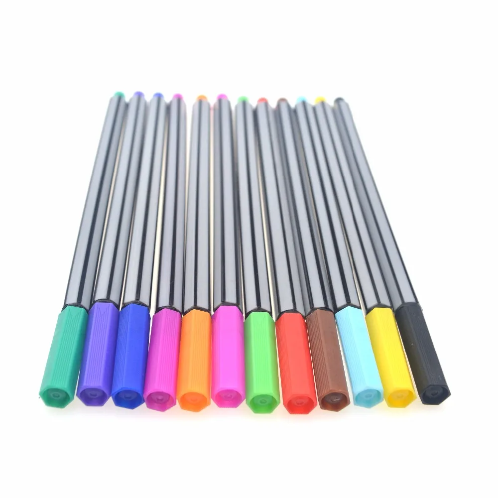 12 Colors/lot 0.4mm Neelde Portable Drawing Pen Marker Pen Fine Tip Watercolor Sketch Hook Line Pen Painting Pen School Supplies
12 Colors/lot 0.4mm Neelde Portable Drawing Pen Marker Pen Fine Tip Watercolor Sketch Hook Line Pen Painting Pen School Supplies