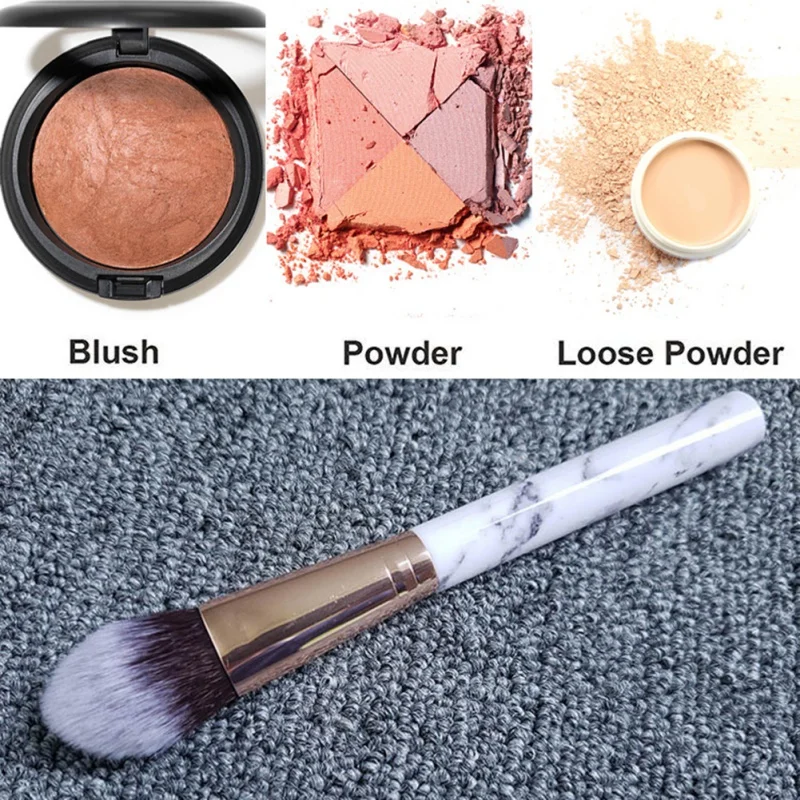 1Pcs Marble Patten Foundation Makeup Brush Blush Powder Soft Make Up Brushes Eyebrow Eyeshadow Face Cosmetic Tools Drop Shipping
1Pcs Marble Patten Foundation Makeup Brush Blush Powder Soft Make Up Brushes Eyebrow Eyeshadow Face Cosmetic Tools Drop Shipping
