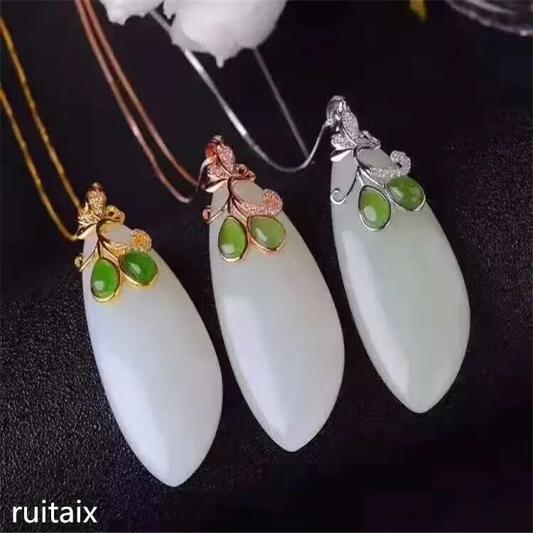Ювелирные изделия KJJEAXCMY boutique из чистого серебра 925 пробы, инкрустированный натуральный нефрит, женский кулон + ожерелье, ювелирные изделия гладкой формы
Ювелирные изделия KJJEAXCMY boutique из чистого серебра 925 пробы, инкрустированный натуральный нефрит, женский кулон + ожерелье, ювелирные изделия гладкой формы