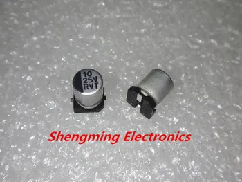 100 PCS 25V 10UF SMD 4x5 mm chip Aluminum Electrolytic Capacitor 4*5
100 PCS 25V 10UF SMD 4x5 mm chip Aluminum Electrolytic Capacitor 4*5