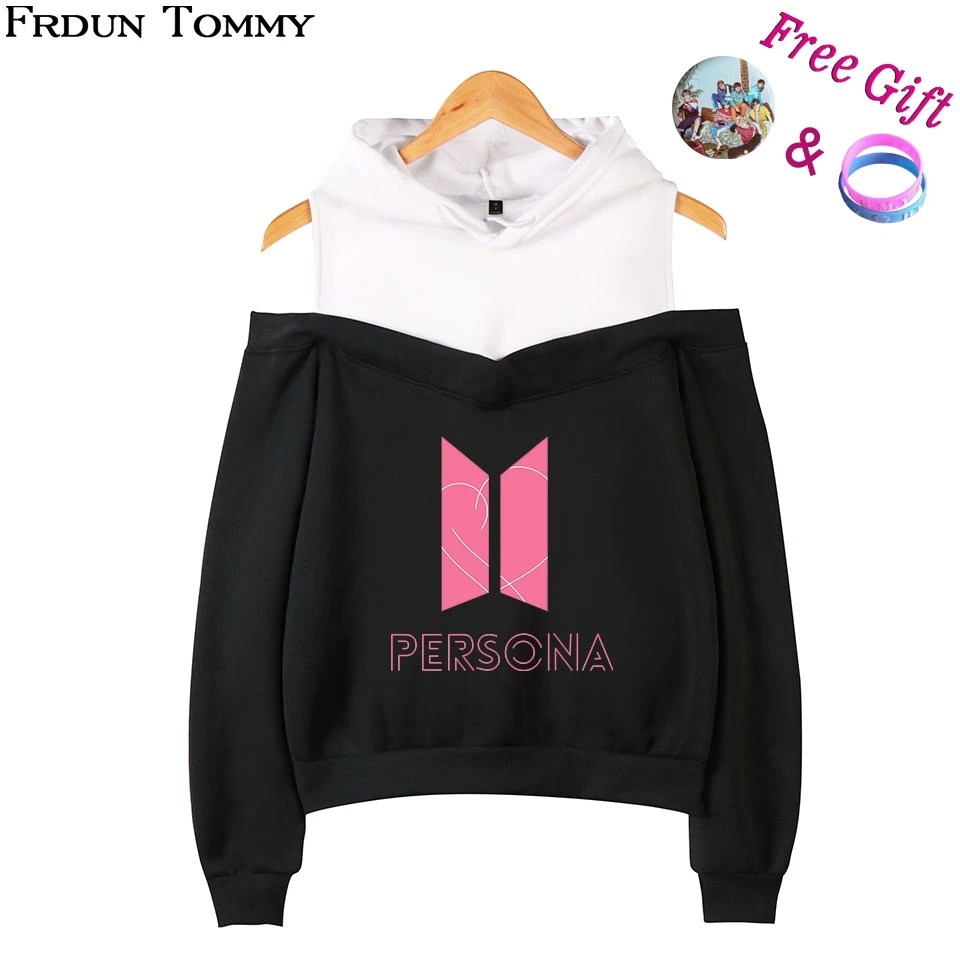 Kpop Map of the Soul Persona KPOP Off-shoulder Printed Sweatshirt Fashion Hip Pop Women Hoodies Highstreet 2019 New arrival
Kpop Map of the Soul Persona KPOP Off-shoulder Printed Sweatshirt Fashion Hip Pop Women Hoodies Highstreet 2019 New arrival