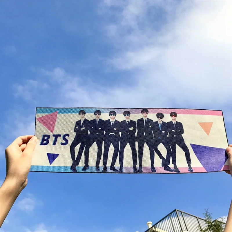 1Pcs Kpop Blackpink TWICE Concert Airport Fabric Banner Bangtan Boys Hang Up Poster Fans Gift Support Banner
1Pcs Kpop Blackpink TWICE Concert Airport Fabric Banner Bangtan Boys Hang Up Poster Fans Gift Support Banner