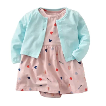 2019 Baby Girl Set Bodysuit Dress+Cardigan Shirt Long Sleeve Baby Suit Toddle 2pieces Newborn Baby Girl Clothes Baby Sets
2019 Baby Girl Set Bodysuit Dress+Cardigan Shirt Long Sleeve Baby Suit Toddle 2pieces Newborn Baby Girl Clothes Baby Sets