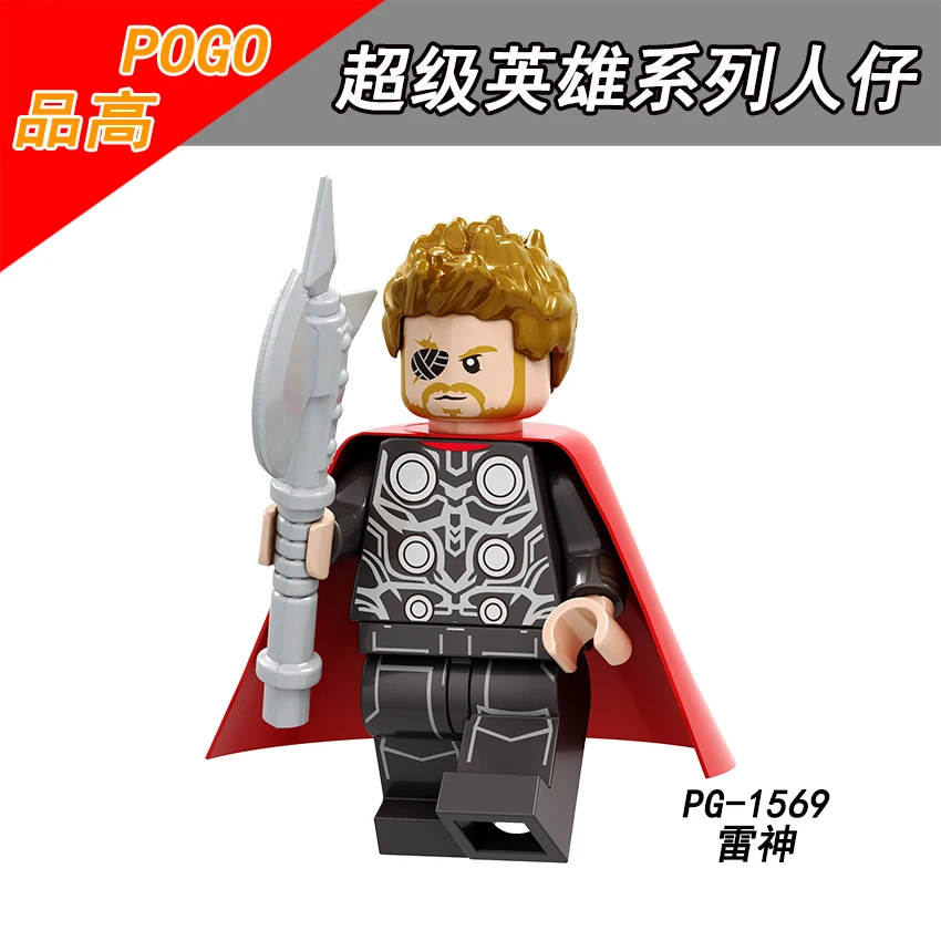 Single Sale PG1569 Virginia Pepper Potts Black Panther Thor Doctor Strange Hawke super heros Building Blocks Children Gift Toys
Single Sale PG1569 Virginia Pepper Potts Black Panther Thor Doctor Strange Hawke super heros Building Blocks Children Gift Toys