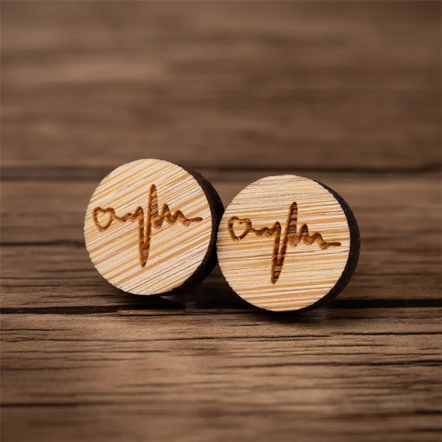 yiustar Wave Heart Studs Earrings Women Wooden Ear Earring ECG Stylish Stud Earrings Statement Ear Jewelry Earring For Weeding
yiustar Wave Heart Studs Earrings Women Wooden Ear Earring ECG Stylish Stud Earrings Statement Ear Jewelry Earring For Weeding