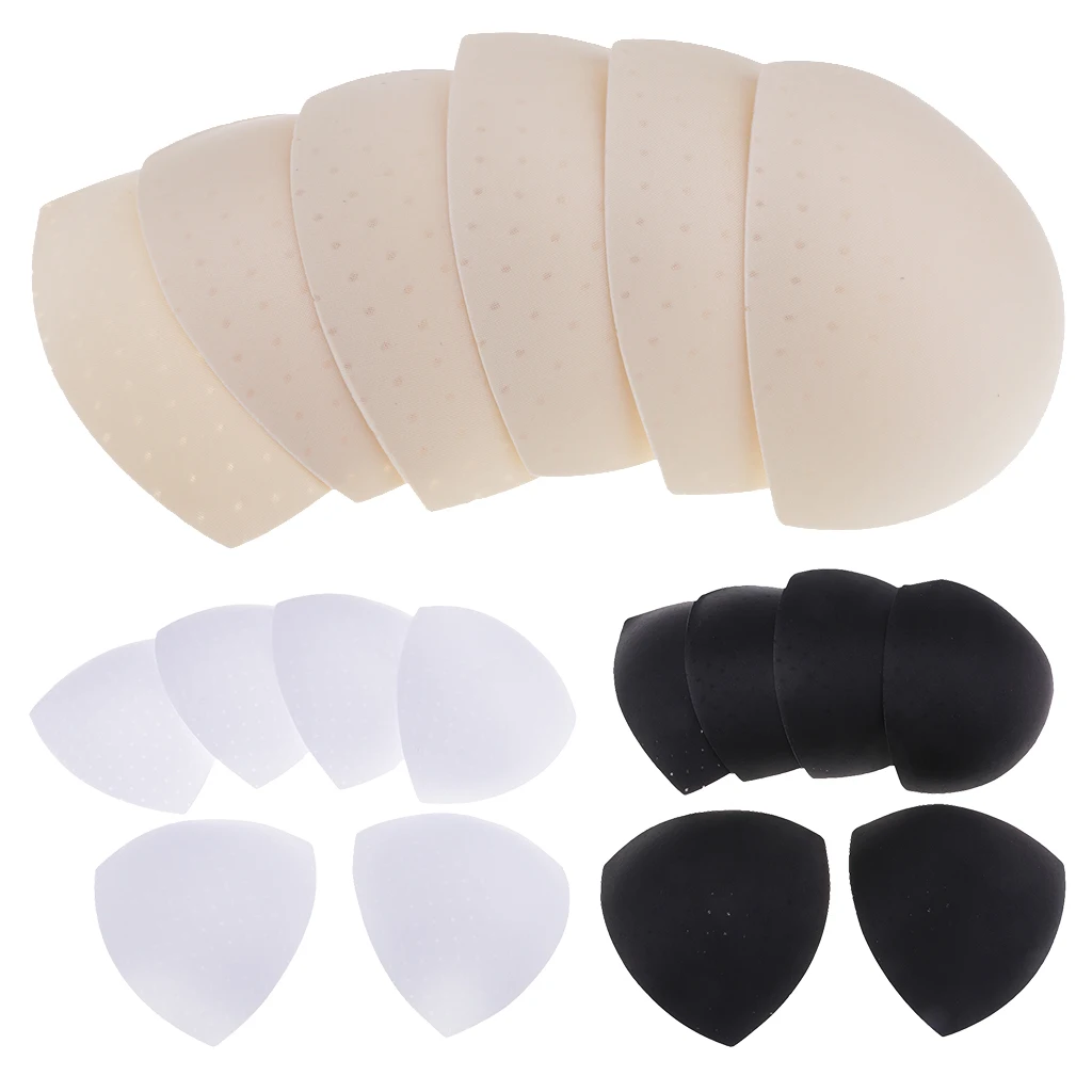 3 Pairs Triangle Inserts Pads Cup Bra Women Sports Enhancer Yoga Bikini Swimsuit 3 Pairs Triangle Inserts Pads Cup Bra Women Sports Enhancer Yoga Bikini Swimsuit