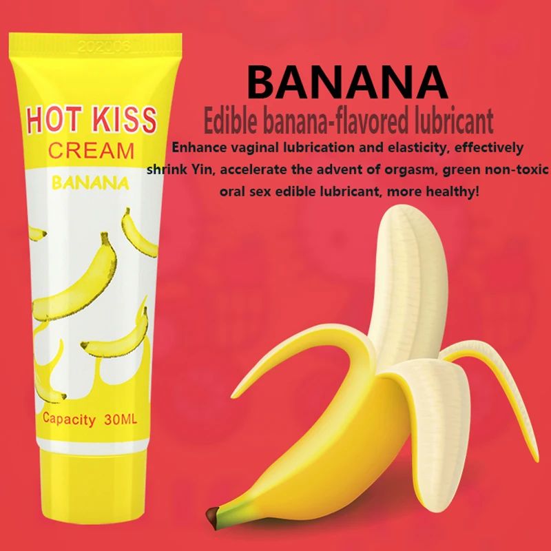 Оральный лубрикант 'Банановый фостер' купить со скидкой в секс шопе  Лубриканты  Вкусовые, оральные