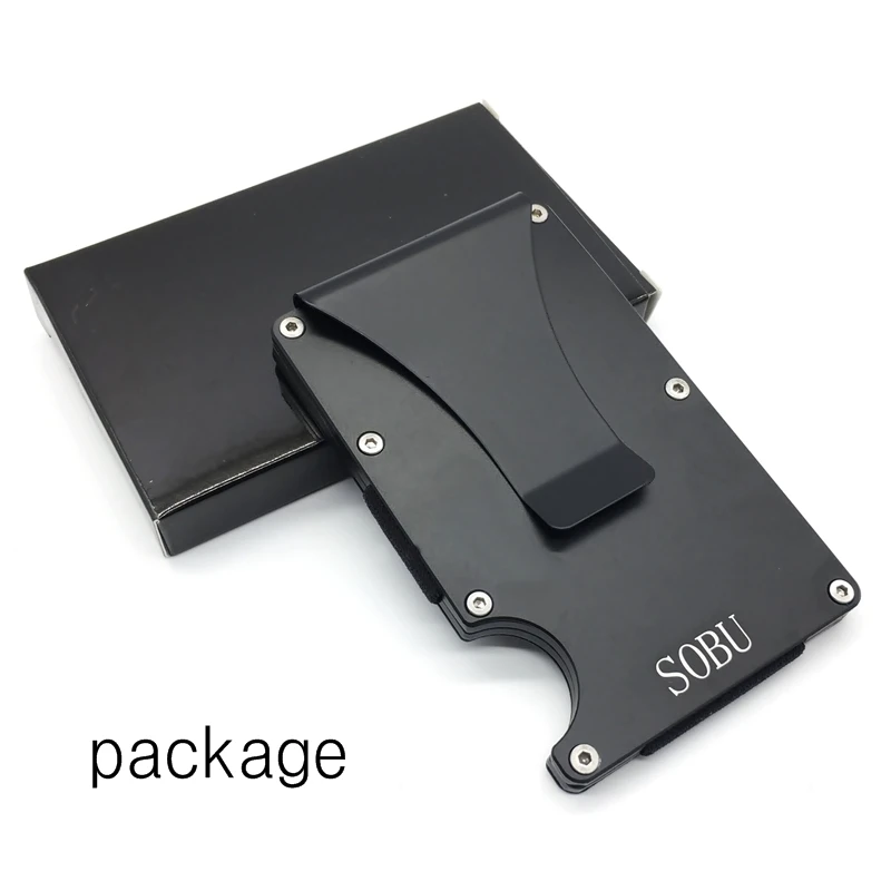 2019 New Aluminum Money Clip RFID Mini Slim Wallet Metal Business Credit Card ID Holder With Anti-chief Case Protector H034
2019 New Aluminum Money Clip RFID Mini Slim Wallet Metal Business Credit Card ID Holder With Anti-chief Case Protector H034