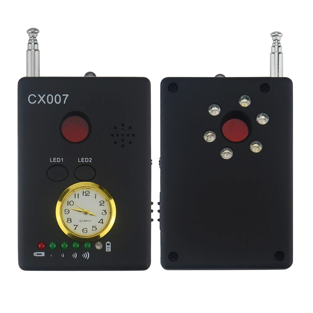 Multi-functional Full-range RF Wireless Wave Signal Radio Detector Camera Auto-detection Tracer Finder Scanner Finder CX007
Multi-functional Full-range RF Wireless Wave Signal Radio Detector Camera Auto-detection Tracer Finder Scanner Finder CX007