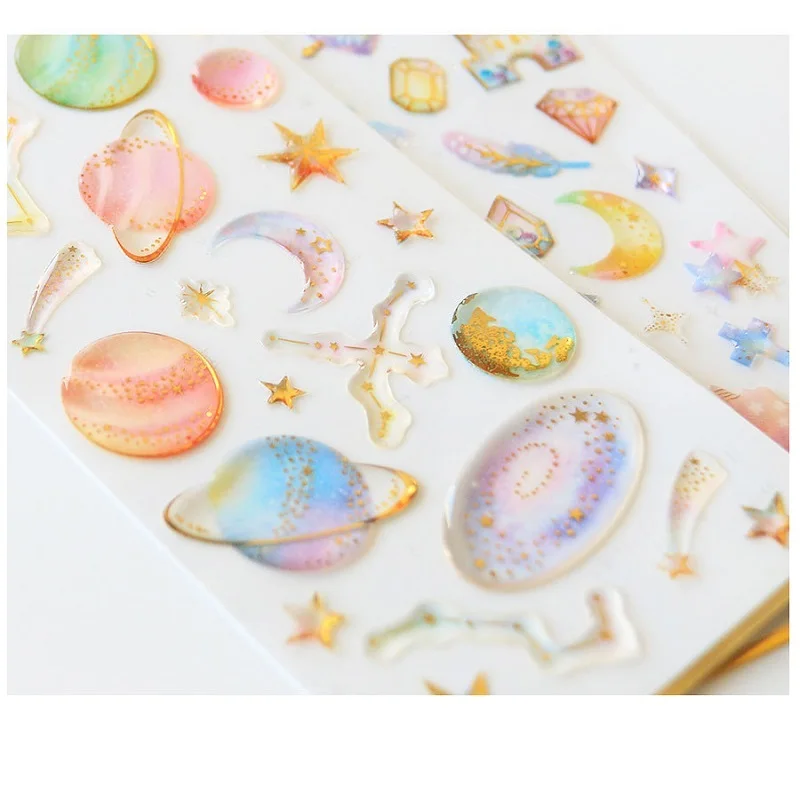 DIY Three-dimensional Handmade Book Decoration Rainbow Small Pegasus Dream Crystal Sticker Cute Children Stickers
DIY Three-dimensional Handmade Book Decoration Rainbow Small Pegasus Dream Crystal Sticker Cute Children Stickers