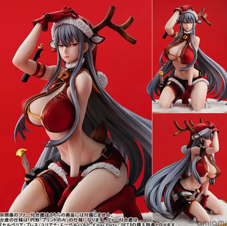 Game Valkyria Chronicles Selvaria Bles and Juliana Eberhardt X'mas Party Vertex Sexy Girls PVC Action Figures Toy
Game Valkyria Chronicles Selvaria Bles and Juliana Eberhardt X'mas Party Vertex Sexy Girls PVC Action Figures Toy