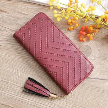 NEW Fashion Lady Women PU Leather Clutch Long Wallet Elegant Card Holder Case Female High Quality Purse
NEW Fashion Lady Women PU Leather Clutch Long Wallet Elegant Card Holder Case Female High Quality Purse