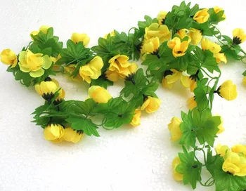 10pcs 2Metre Yellow Artificial Silk Flower Garland Vine Ivy Home Wedding Garden Decoration
10pcs 2Metre Yellow Artificial Silk Flower Garland Vine Ivy Home Wedding Garden Decoration