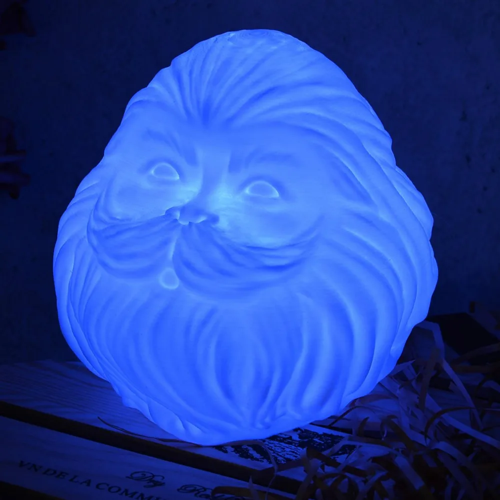 Silkworm 3D Print 3/16 Colors Father Christmas Santa Claus Night Light Bedside Lamp Christmas Day Novelty Gift Atmosphere Lamp
Silkworm 3D Print 3/16 Colors Father Christmas Santa Claus Night Light Bedside Lamp Christmas Day Novelty Gift Atmosphere Lamp