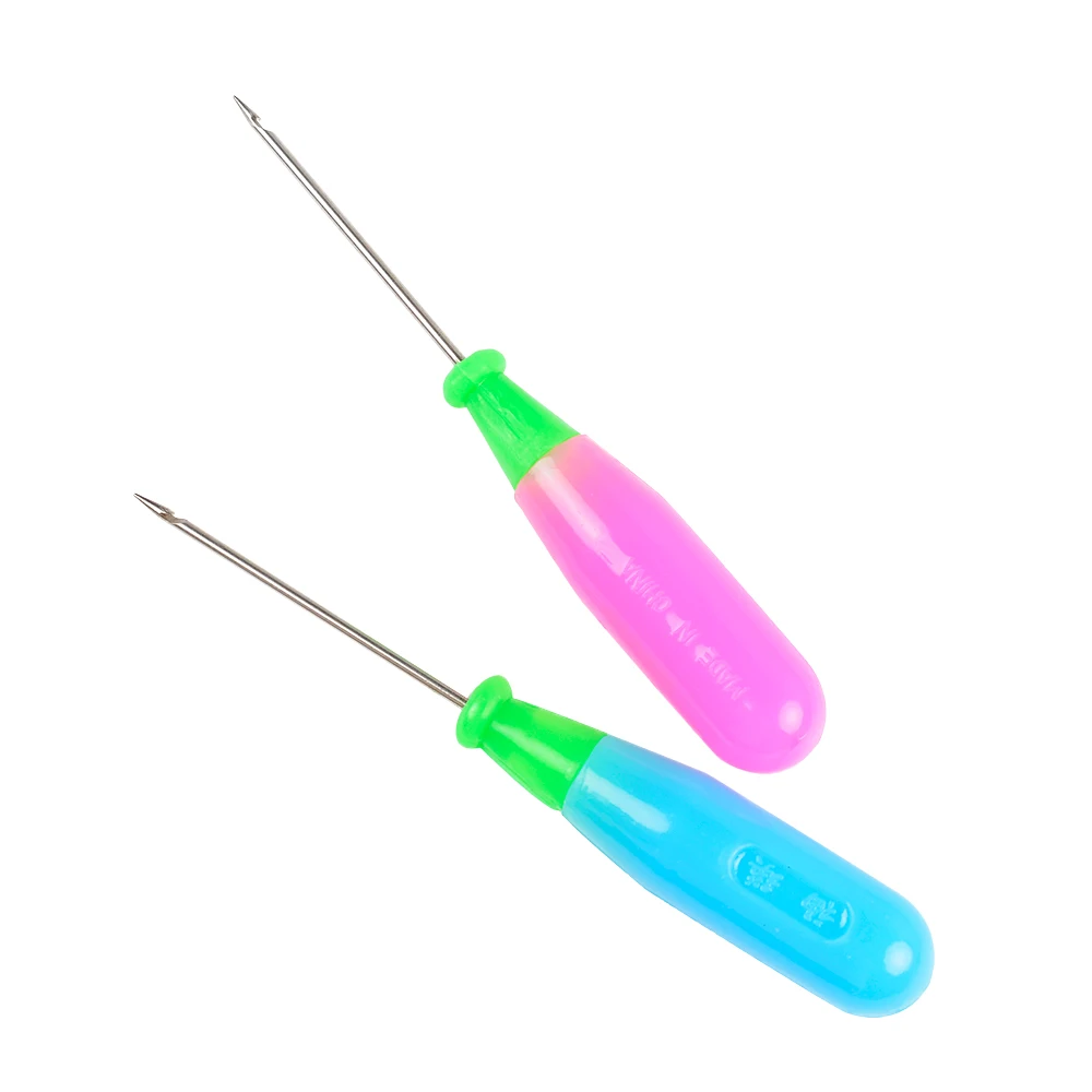 1pc Steel Stitcher Sewing Awl Shoes&bags hole hook DIY Handmade Leather tool Plastic handle cone needle shoe repair needles
1pc Steel Stitcher Sewing Awl Shoes&bags hole hook DIY Handmade Leather tool Plastic handle cone needle shoe repair needles