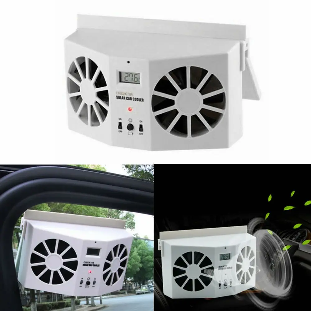 Auto Air Vent Cool Cooling System Radiator Car Fan Energy Saving Cooler Fan Solar Window Sun Powered Fan Cooling Double Row Fan
Auto Air Vent Cool Cooling System Radiator Car Fan Energy Saving Cooler Fan Solar Window Sun Powered Fan Cooling Double Row Fan