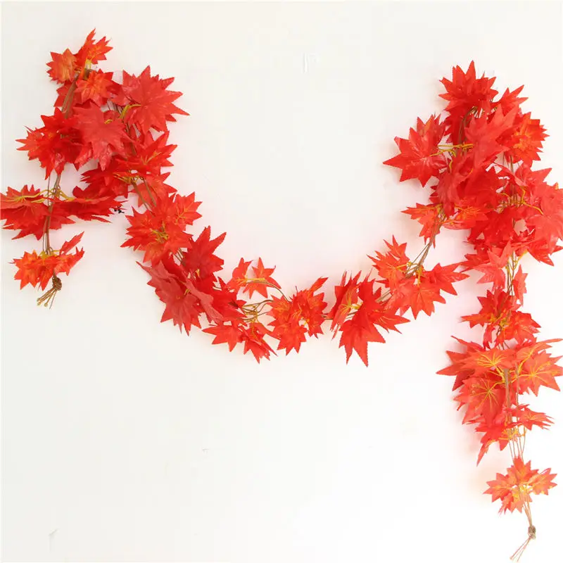 New 2.4m 1ft Windowill Autumn Leaves Garland Maple Leaf Vine Fake Foliage home garden Decoration
New 2.4m 1ft Windowill Autumn Leaves Garland Maple Leaf Vine Fake Foliage home garden Decoration
