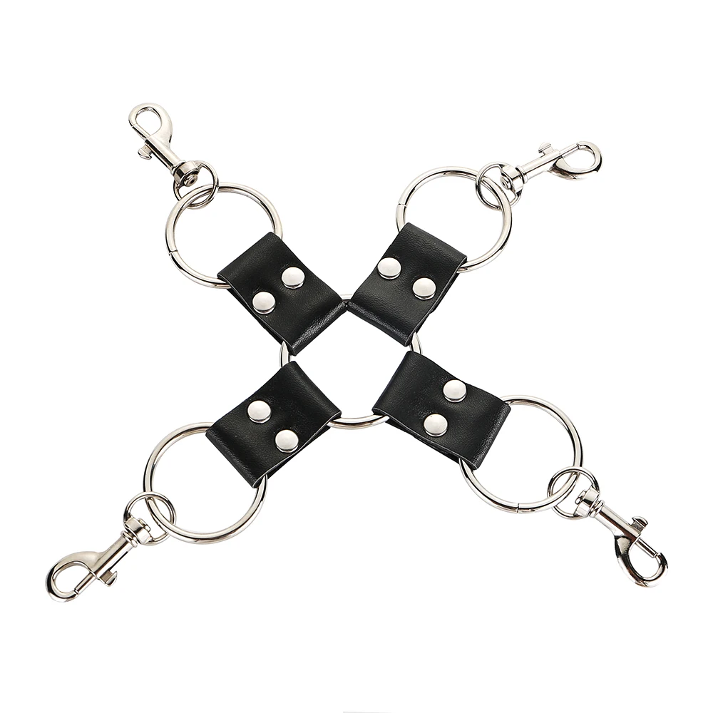PU Leather Bondage Restraint Handcuffs Belt Cross Buckle Tied Cross belt couples Exotic Accessories
PU Leather Bondage Restraint Handcuffs Belt Cross Buckle Tied Cross belt couples Exotic Accessories