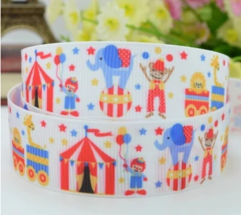 2015 Top Fashion New 7/8" Cartoon Happy Circus Animals Printed Grosgrain Ribbon 100yards
2015 Top Fashion New 7/8" Cartoon Happy Circus Animals Printed Grosgrain Ribbon 100yards