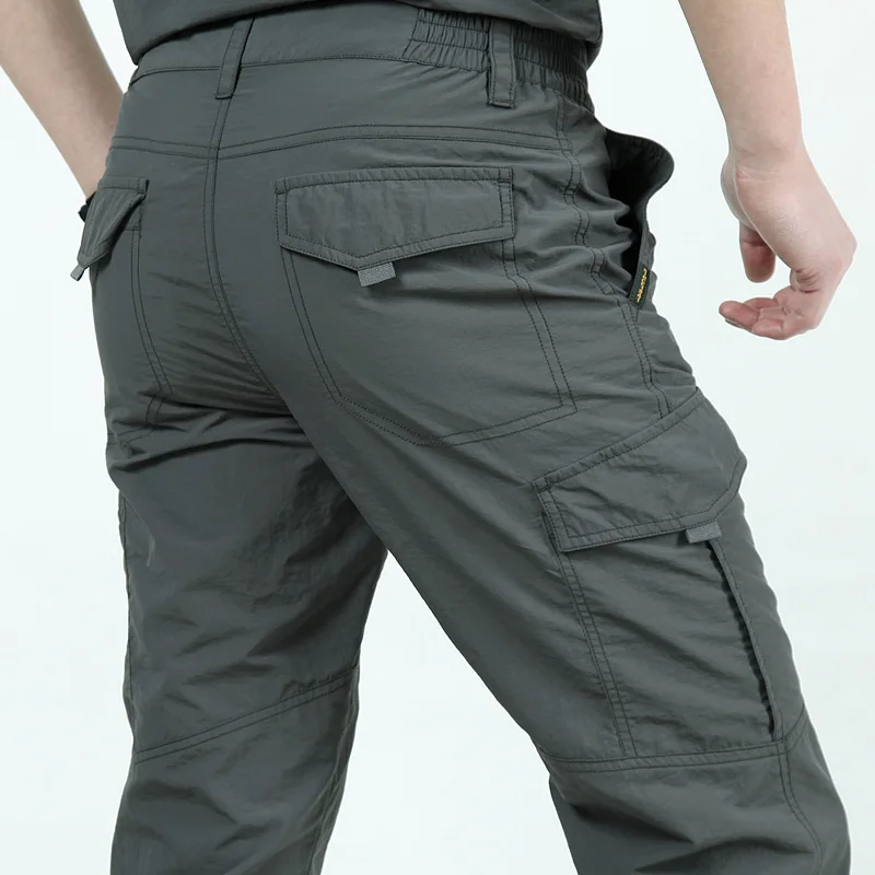 Spring Men's Military Quick Dry Pants Summer Casual Breathable Army Pockets Trousers Men's Tactical Cargo Pants Male Joggers
Spring Men's Military Quick Dry Pants Summer Casual Breathable Army Pockets Trousers Men's Tactical Cargo Pants Male Joggers